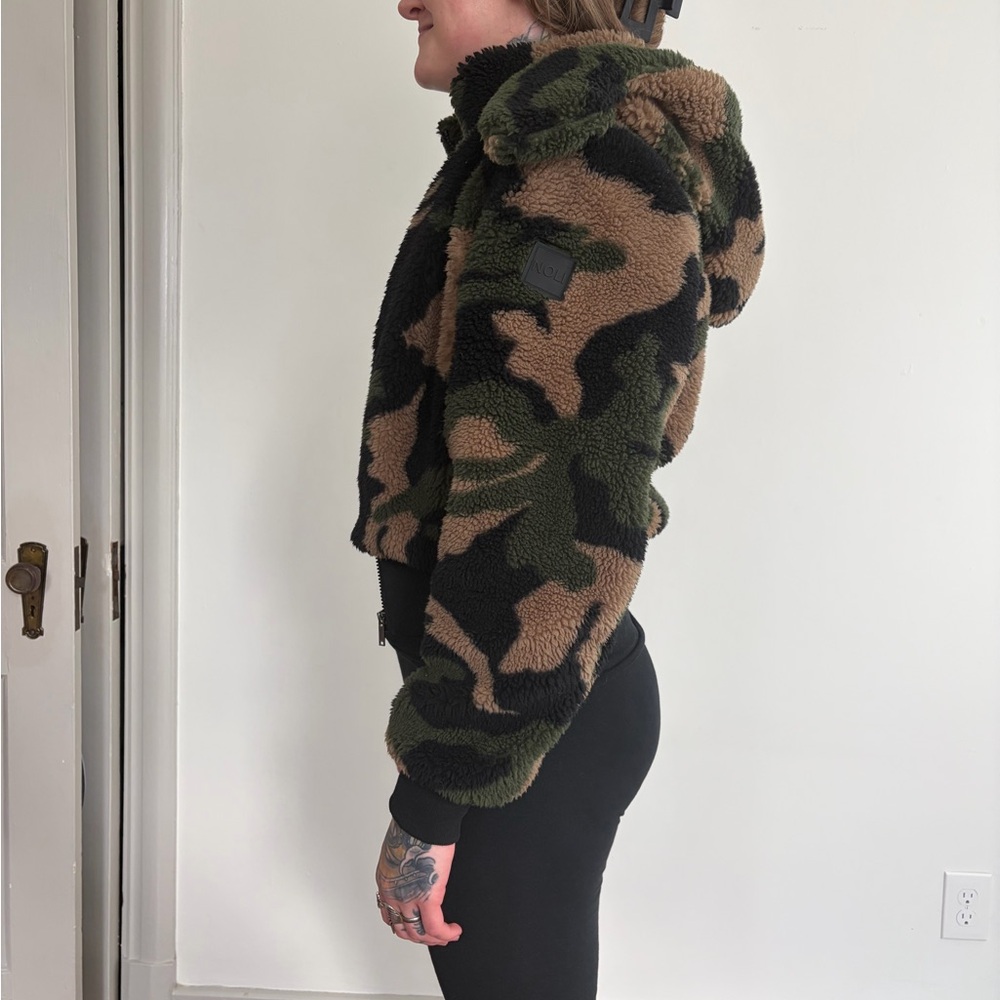 Noli Camouflage Teddy Jacket - Picture 3 of 7